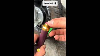 See the best solution for repairing a motorcycle tire shortsvideo tools diy hd [upl. by Gunilla]