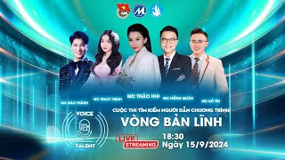 UFM VOICE TALENT 2024 VÒNG BẢN LĨNH  TRỰC TIẾP [upl. by Eipper367]