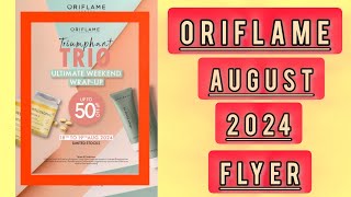 ORIFLAME AUGUST 2024 FLYER 18TH TO 19TH AUGUST OMEGA 3 50 OFF URBAN GUARD 3D  OPTIMALS BOOSTER [upl. by Nanine]