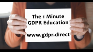 1 minute GDPR [upl. by Garges151]