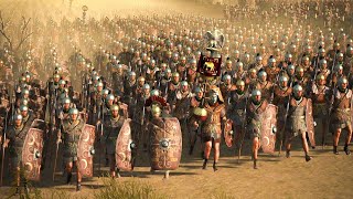 Julius Caesar vs Gauls  Epic 15000 Battle  Total War Cinematic Battle [upl. by Adnalue]