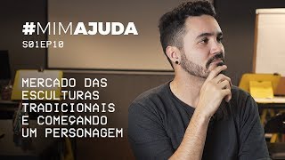 MimAjuda  Mercado das esculturas tradicionais e começando um personagem [upl. by Trotta]