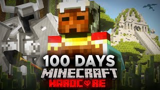 I Spent 100 Days in Ancient Mayan Minecraft  Part 2 [upl. by Hsakaa182]