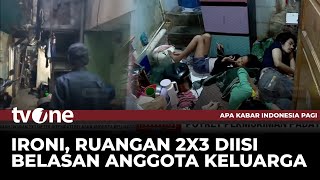 Potret Permukiman Padat di Jakarta  AKIP tvone [upl. by Isdnil491]