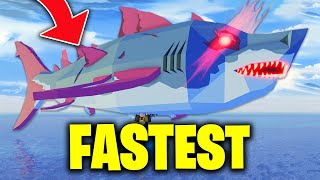 FASTEST Way to Catch a MEGALODON in Roblox Fisch [upl. by Enidaj537]