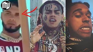 La cara de Anuel cuando 6ix9ine le dice que puede ser revocado  Bryant Myers ¿Próximo éxito [upl. by Kalasky]