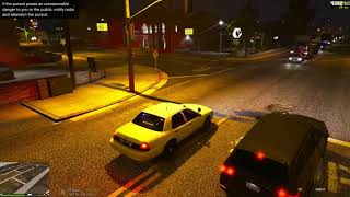 Blaine County Pursuit  Heavy traffic conditions shots fired [upl. by Knowling318]