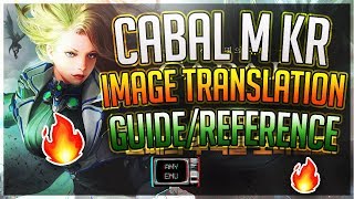 CABAL MOBILE OBT KR SETTINGS ENGLISH TRANSLATION I IMAGE GUIDEREFERENCE [upl. by Winter757]