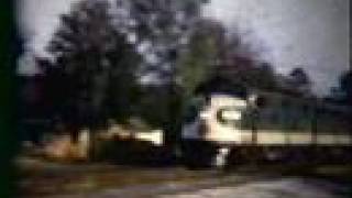 Train Spotters Journal 1955 Winnsboro South Carolina [upl. by Kylie163]