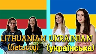 Similarities Between Lithuanian and Ukrainian [upl. by Chema]