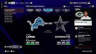 Lions vs Cowboys [upl. by Leboff]