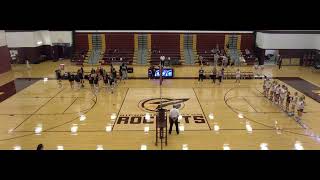 RichmondBurton Community High School vs Sandwich High School JV Womens JV Volleyball [upl. by Einnep]