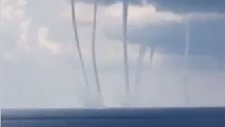 Trombas Marinas en el Golfo de México 2020 [upl. by Isidora527]