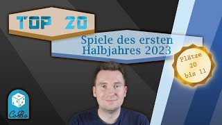 Meine Top 20 kooperativen Brettspiele des 1 Halbjahres 2023  Plätze 20 bis 11 [upl. by Adnarom]