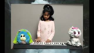 Thangam Thangam Song music song keyboard annathe india netherlands viralvideo tamil kids [upl. by Helbonia674]