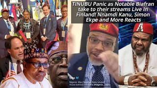 TINUBU Panic as Biafrans BLAST Live In Finland Nnamdi Kanu Simon Ekpe and More Reacts [upl. by Inwat]