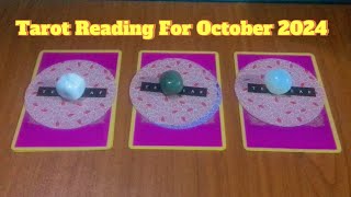 Tarot Reading for October 2024 [upl. by Celie521]