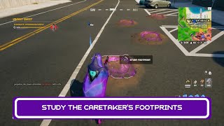 Study The Caretakers Footprints  Ariana Grande Monster Hunter Punchcard Guide  Fortnite Season 8 [upl. by Eifos955]