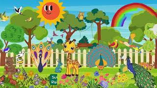 Raindrops falling pitterpatter Rhyme  Best Nursery Tunes and Rhymes for Kids [upl. by Marley739]