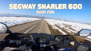 SEGWAY SNARLER 600 EPS TEST RIDE  GOPRO POV [upl. by Wilkie]