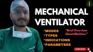 Mechanical Ventilator Invansive amp Non Invasive Modes [upl. by Accemahs]