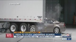 Federal government to investigate underride guards [upl. by Truscott829]