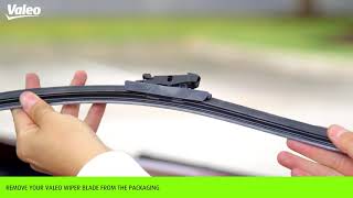 Valeo FIRST Wiper Blade Pinch Tab Arm Installation [upl. by Felicdad]