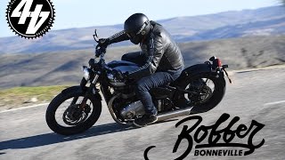 Triumph Bobber Review  First Ride  Launch Report [upl. by Nylorahs]