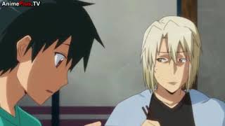 Funniest Scene of Hataraku MaouSama quotYoure too DENSEquot [upl. by Teplitz451]