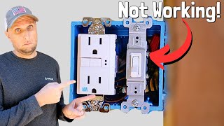 How The Pros Diagnose And Fix A Light Switch That Doesnt Work [upl. by Philender]