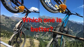 Commencal DH 29 Test Review vs Transition TR11 [upl. by Aniluap]