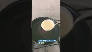 Tek kişilik Krep Tam Tutan tarif Yorumda 🥞🤤💯👌shortvideo beniöneçıkart krepnasılyapılır [upl. by Litnahc]