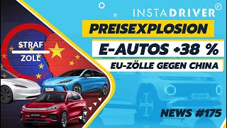 EUStrafzölle auf EAutos 38 ⚡️Neues von Porsche Hyundai Ford Cupra etc  EAutoNews 175 [upl. by Radack25]