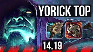 YORICK vs TRUNDLE TOP  600 games  EUNE Diamond  1419 [upl. by Nod814]