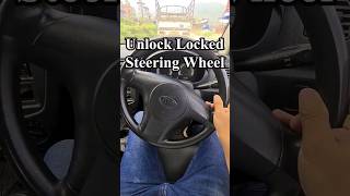 Unlock Locked Steering Wheel [upl. by Romelda281]