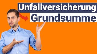 Grundsumme in der Unfallversicherung 2020 unfallversicherung [upl. by Kippy]