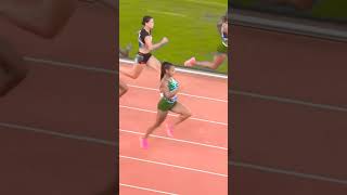 sprint 100m sports run 200m trackandfield athlete running motivation athletics [upl. by Amandie]