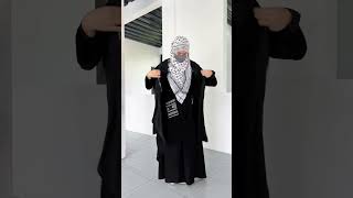 GRWM muslimah abayahijab hijab hijabstyle muslimahwear trending youtubeshorts [upl. by Meli]