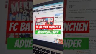 Adventskalender für Fußballfans für Weihnachten 2024  FC Bayern München Weihnachtskalender [upl. by Fransen]