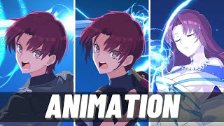 Bazett Manannan mac Lir  ALL Ascension AttackNP Animation Demonstration  Fate Grand Order [upl. by Claman]