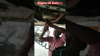 Engine oil kaise drain kiya jata hai [upl. by Shepley67]