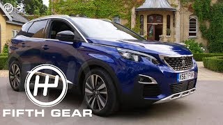 Fifth Gear AD Peugeot 3008 SUV iCockpit Review [upl. by Nhguavahs]