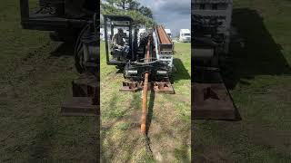 2000 American Augers DD6  Equipment Demonstration [upl. by Aittam]