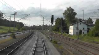 Führerstandsmitfahrt RosenheimMünchen Hbf [upl. by Feer791]