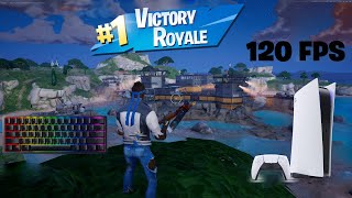 Fortnite Ranked on PS5  Keyboard amp Mouse Gameplay  120FPS [upl. by Nerdna]