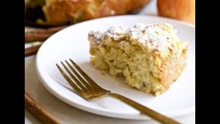 This Italian Apple Cake Comes Together in One Bowl [upl. by Ayiotal]