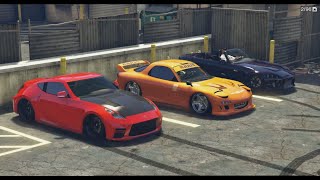 GTA 5  🥶CLEANEST CAR MEET✨🔰PS4 only  drift  Cruise  Drag Racing [upl. by Wanids]