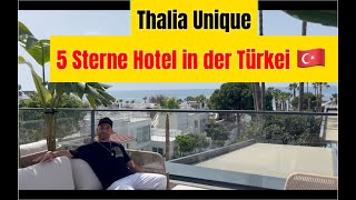 THALİA UNİQUE 5 STERNE HOTEL ANTALYA SİDE TÜRKEİ [upl. by Aeila]