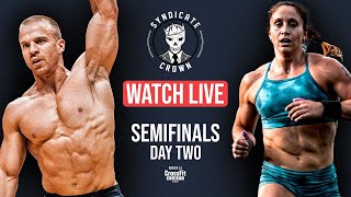 Day 2 Syndicate Crown — CrossFit Semifinal [upl. by Adnouqal]