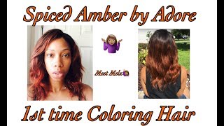 How To Color Hair Spiced Amber for Beginners [upl. by Maltz]